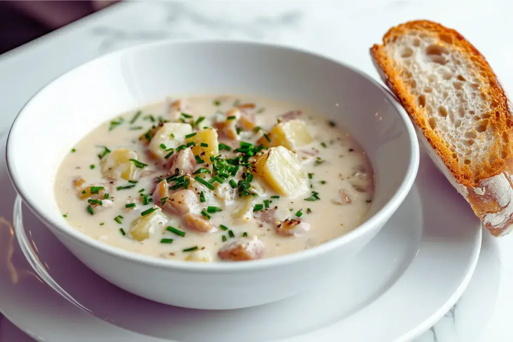 "Bowl of Potato Soup"