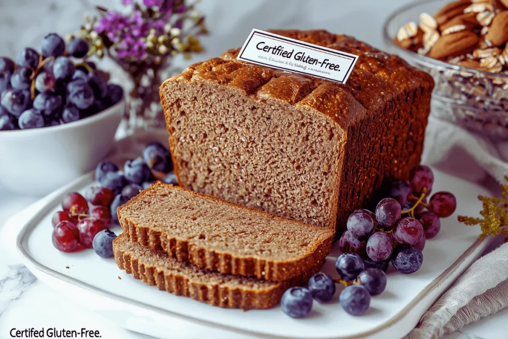 Gluten-free oat bread option