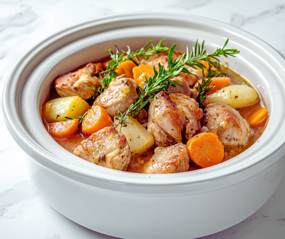 Cooking chicken in a crockpot