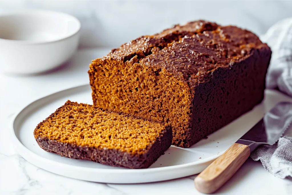 Fresh molasses sandwich bread