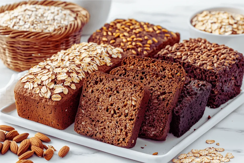 Healthy oat bread options