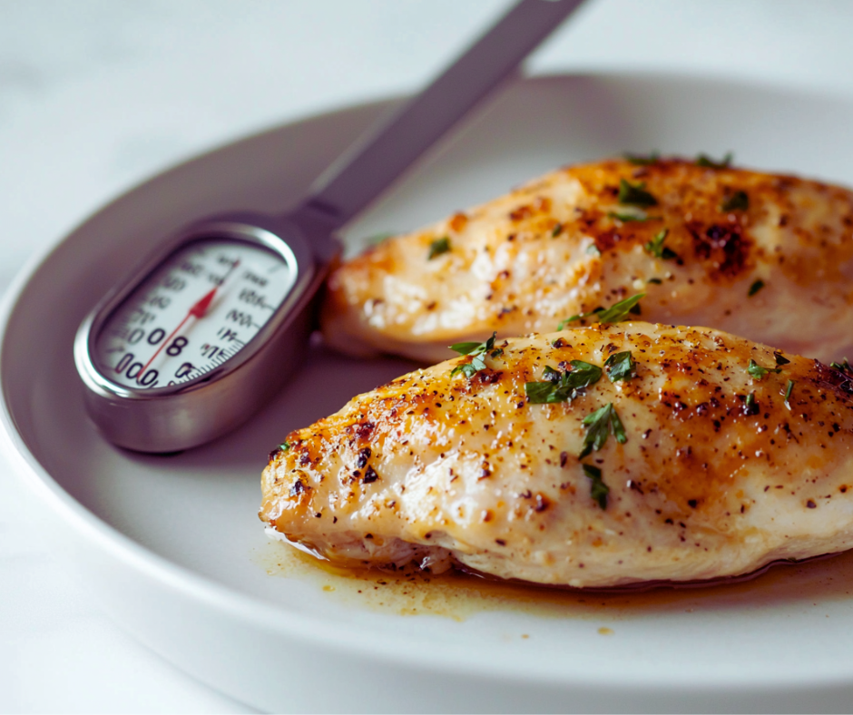 Cooking chicken safely in crockpot